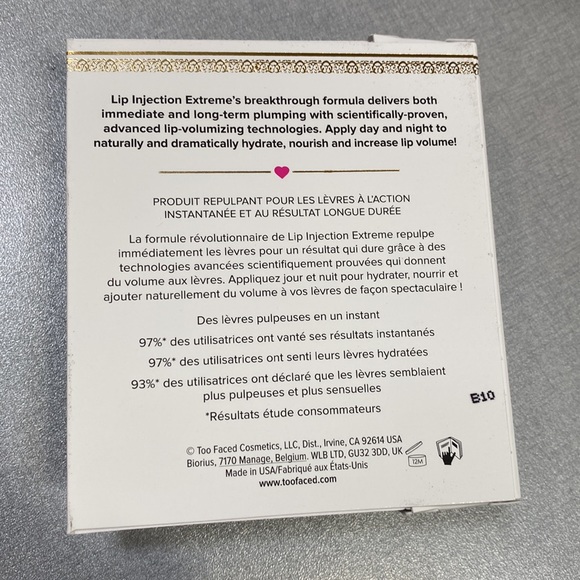 - NWT Too Faced Lip Injection lip plumper - Picture 2 of 3